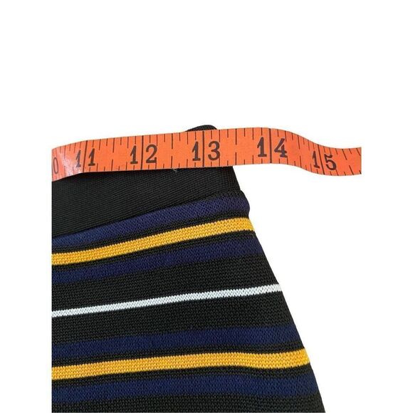 Nwt H&M Striped Mini Skirt Preppy Size Small Summer Coastal Beach - Picture 9 of 9